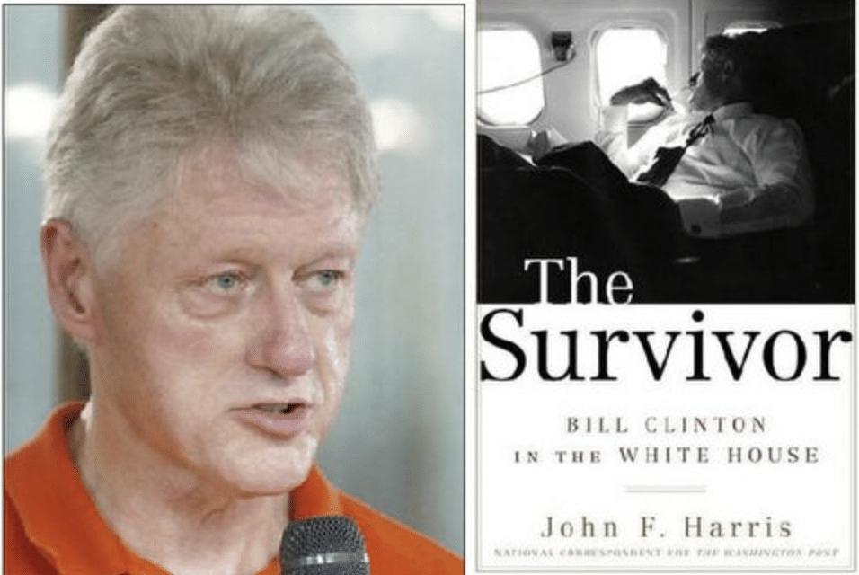 Bill Clinton cover of book The Survivor