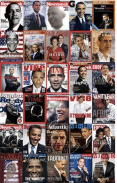 Obama saturation media coverage