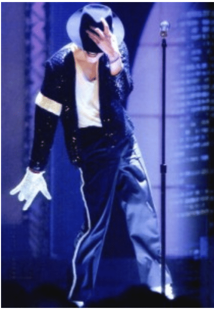 Michael Jackson performing