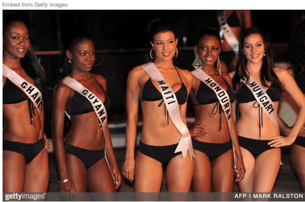 Sarodj Bertin crowned Miss Haiti