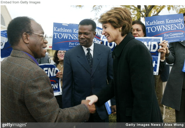 Jack Johnson Prince George's County executive campaigning with Kathleen Kennedy