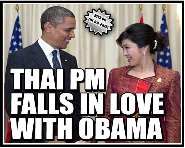 Thai PM's Flirting with Obama Incites Riots? -The iPINIONS Journal