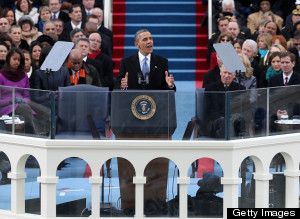 Barack Obama Sworn In As U.S. President For A Second Term