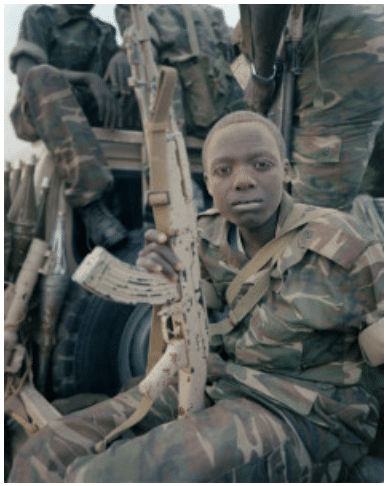 South Sudan boy soldiers