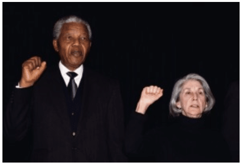 Nadine Gordimer and Nelson Mandela
