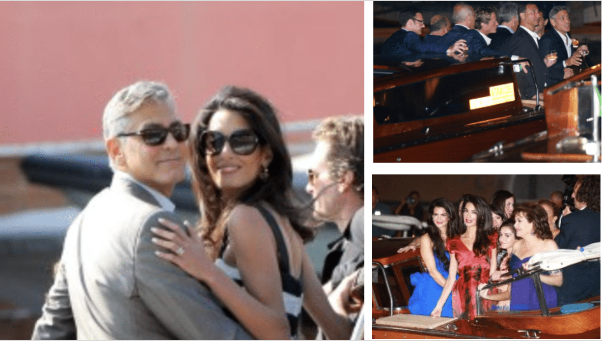 George Clooney wedding to Amal
