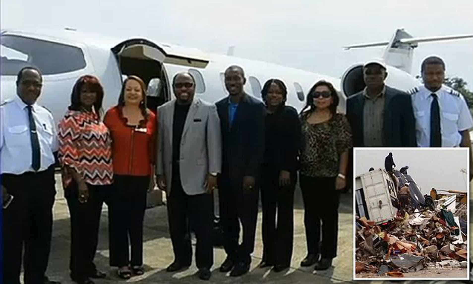 Myles Munroe with all passengers on plane that crashed.