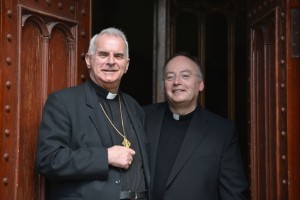 Cardinal Keith O'Brien and Reverend Monsignor Stephen Robson