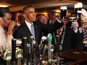 MI+Michelle+Barack+Obama+Moneygall+Offaly+Guinness