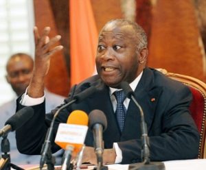 Ivory Coast's President Laurent Gbagbo g