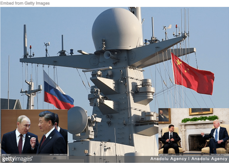 China supplying weapons to Ukraine