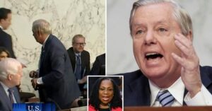 Senator Lindsey Graham disrupts confirmation hearing for Judge Ketanji Jackson