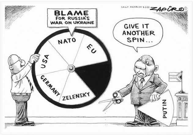 Ramaphosa blames Nato for Putin's invasion of UKraine