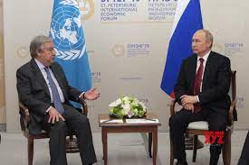 UN Secretary General to meet Putin in Moscow to talk safe haven