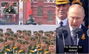 Putin signals no shift in military strategy during May Day victory parade speech
