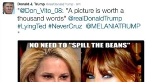 Trump insult Ted Cruz's wife