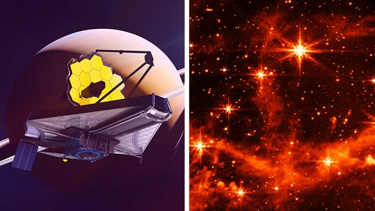 Webb telescope and first images