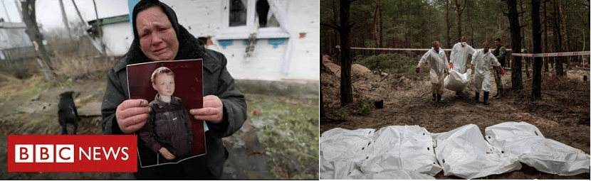 Ukrainian forces continue to discover mass graves in Russian occupied areas