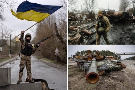 Ukraine counteroffensive forcing Russians to retreat