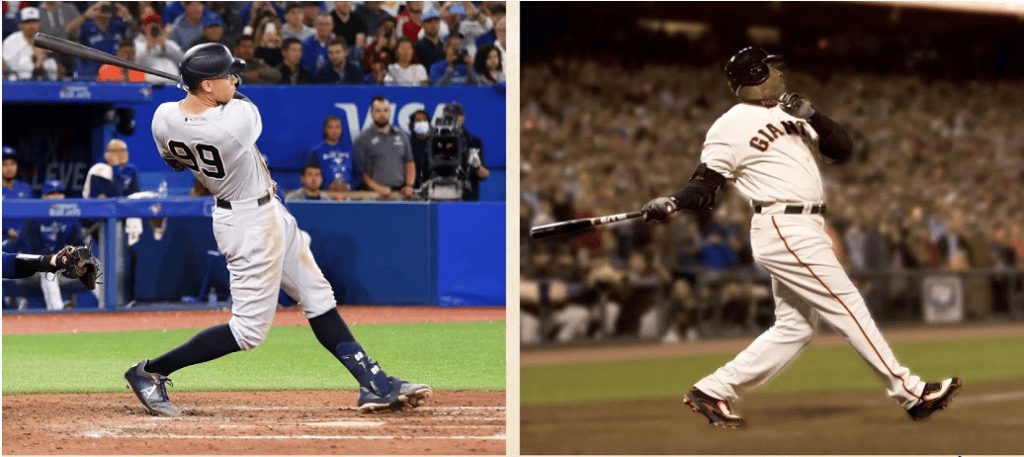 Aaron Judge crowned the new home run king next to Barry Bonds