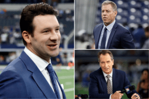 white former NFL players as analysts