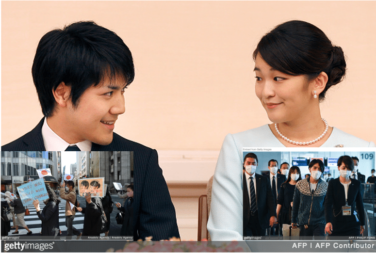 Mako and Kei engagement with protests and their departure for America