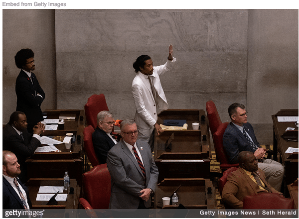 Tennessee legislature expels Black lawmakers