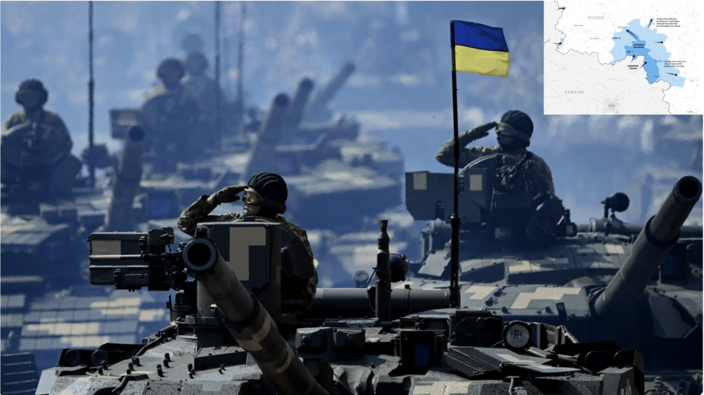 Ukraine invasion of Kursk region of Russia