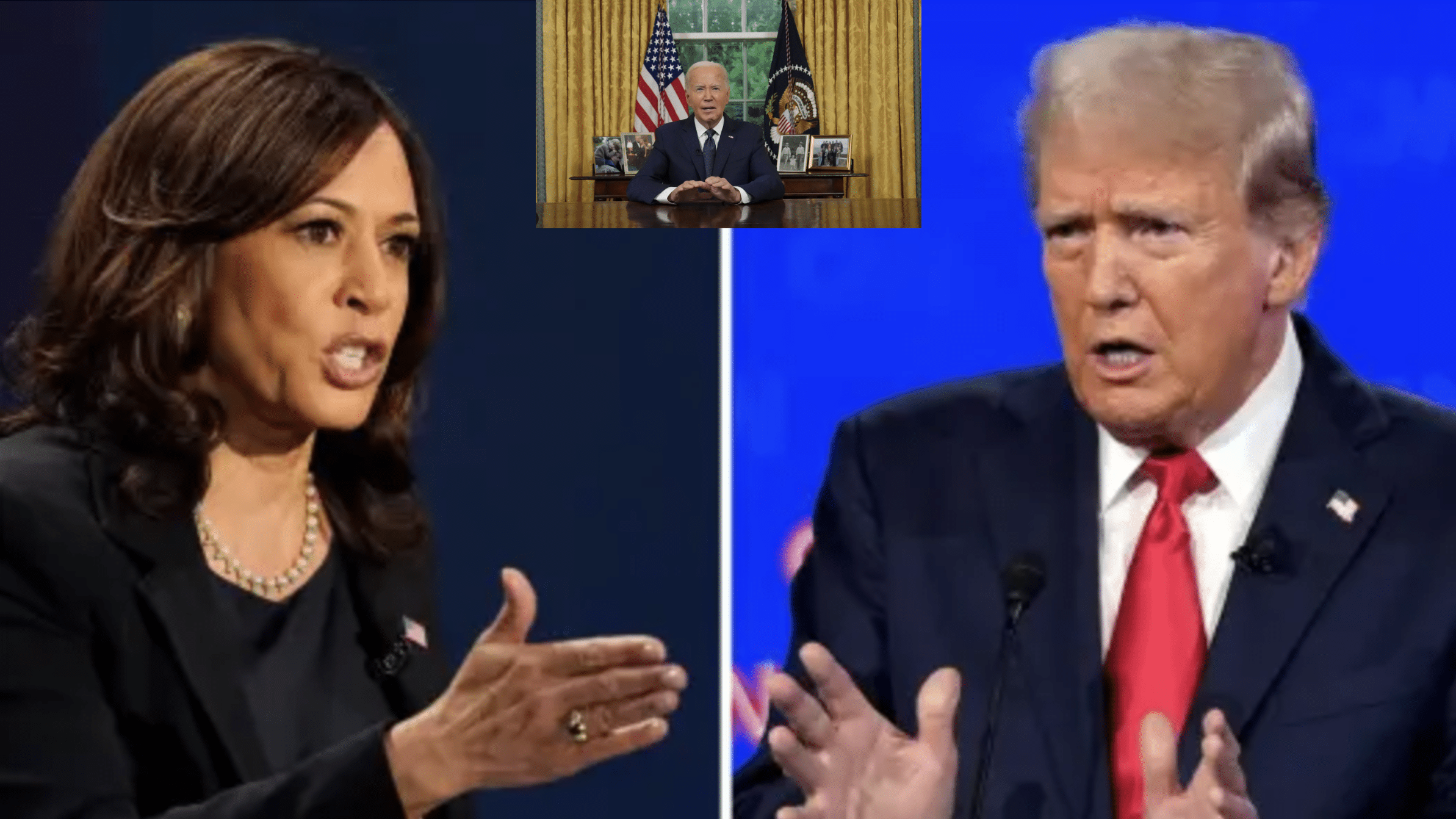 Kamala and Trump's big debate night with Biden hovering in background