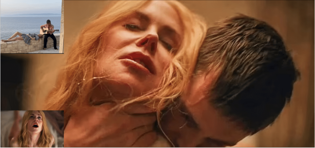 Kidman performing sex scene in latest movie