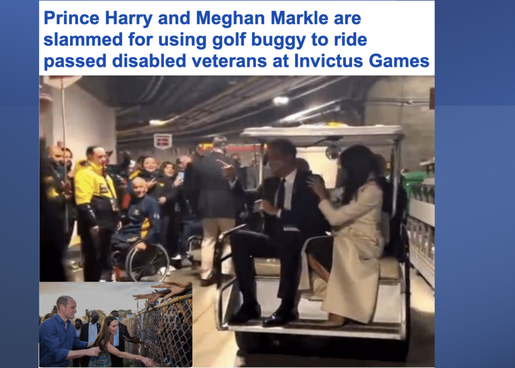 royals make royal blunders at Invictus Games and in Jamaica