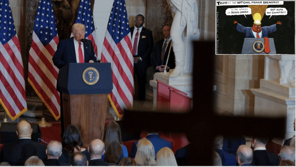 Trump at National Prayer Breakfast