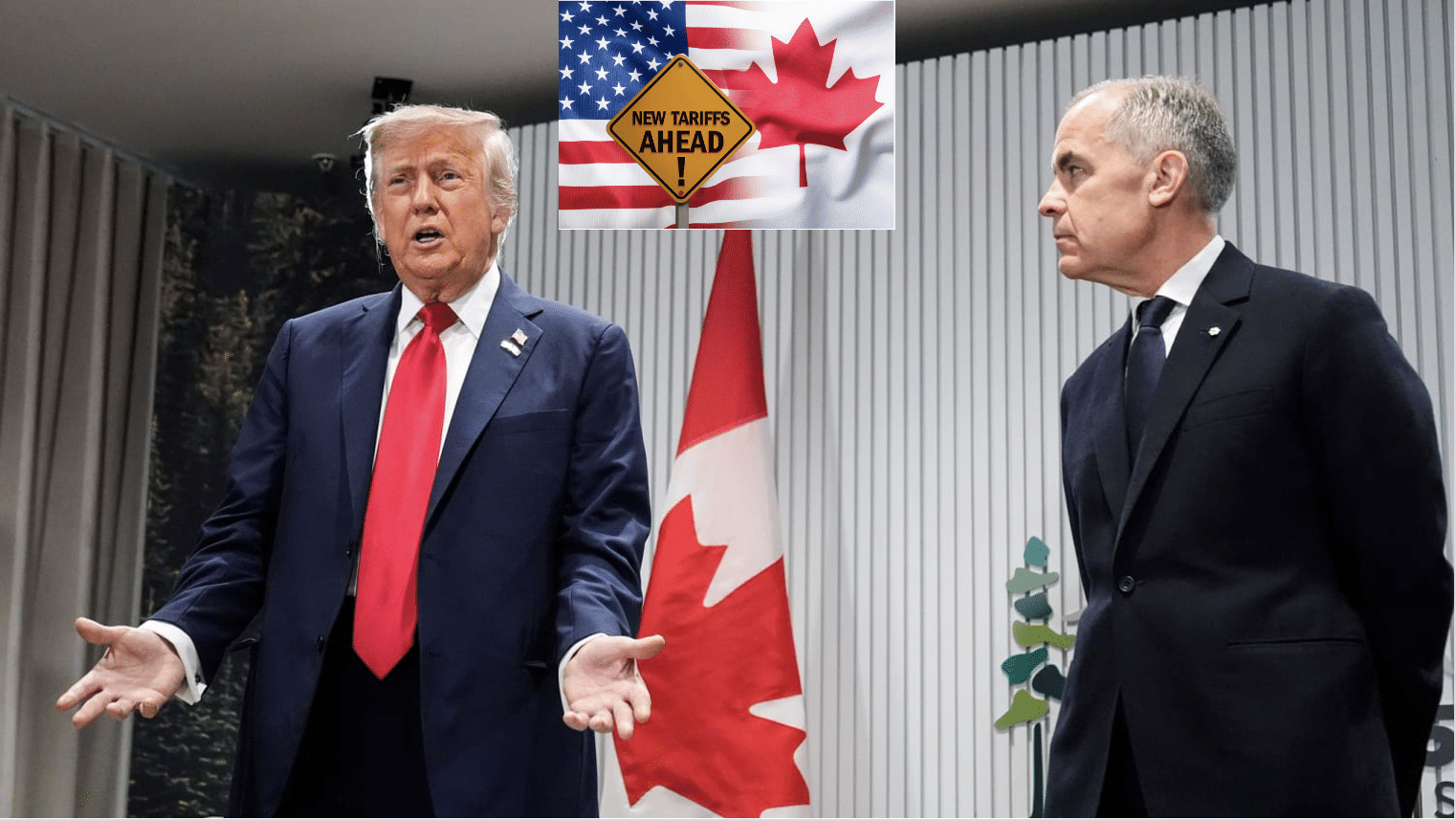 Canada-US trade with Carney and Trump