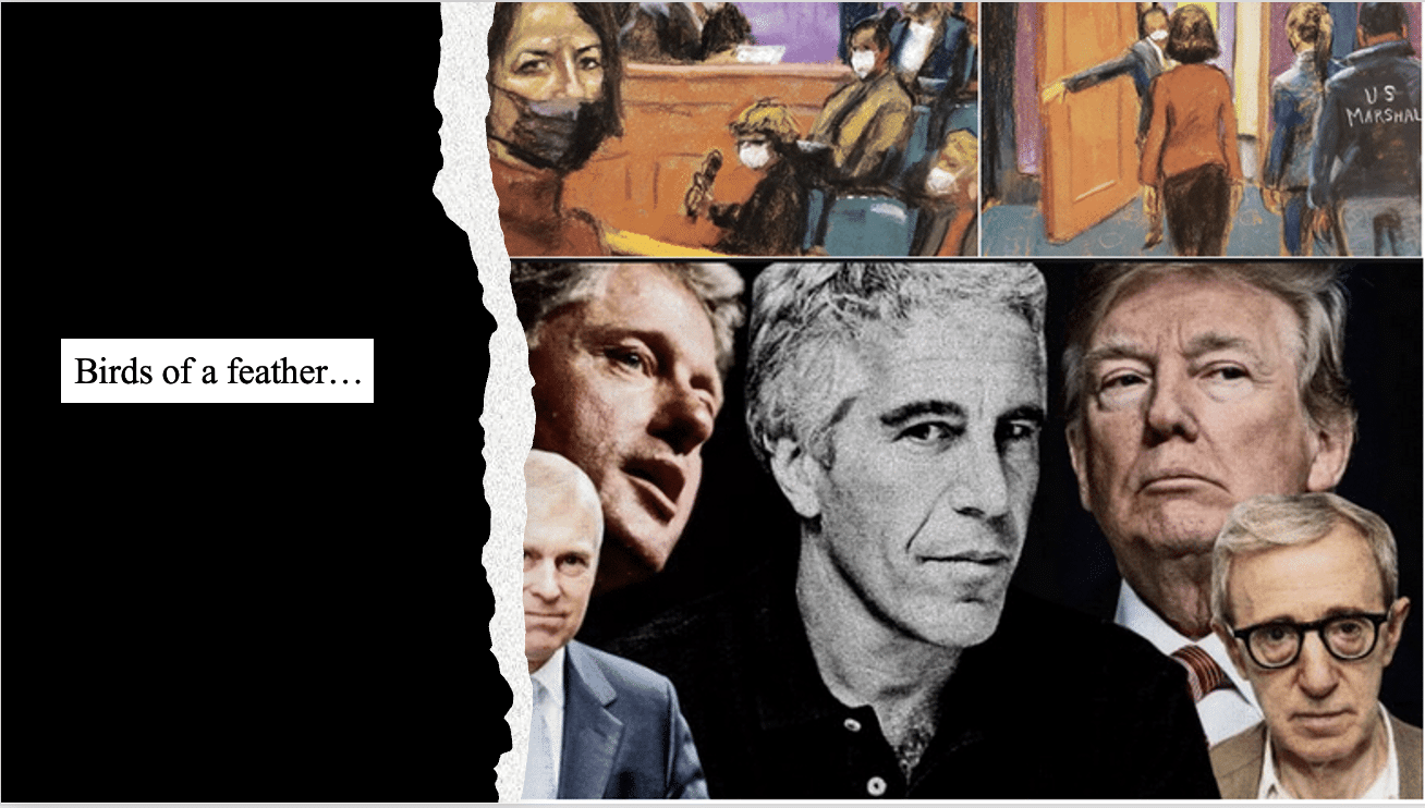 suspected faces of the Epstein list