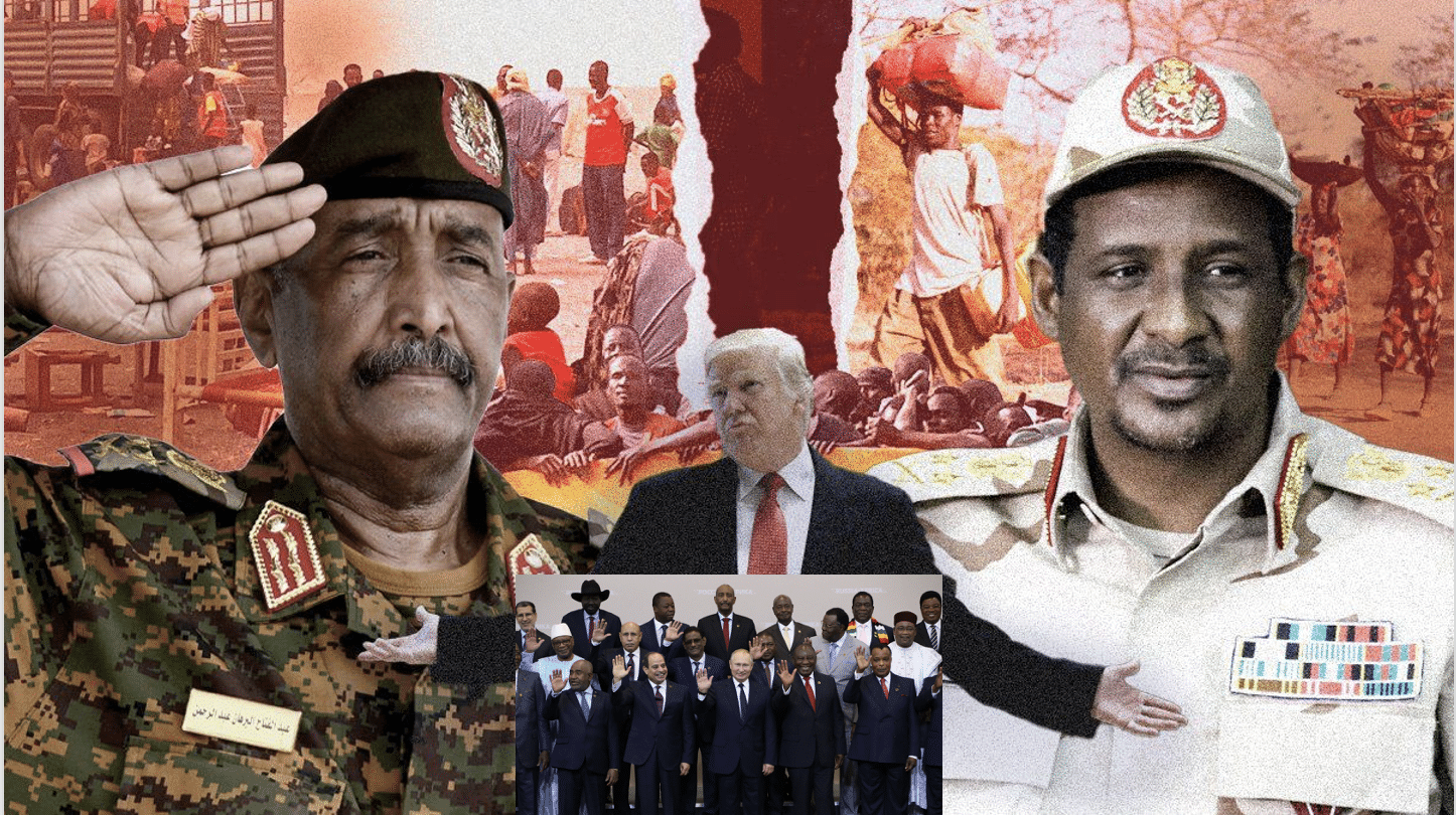 major players in Sudan civil war