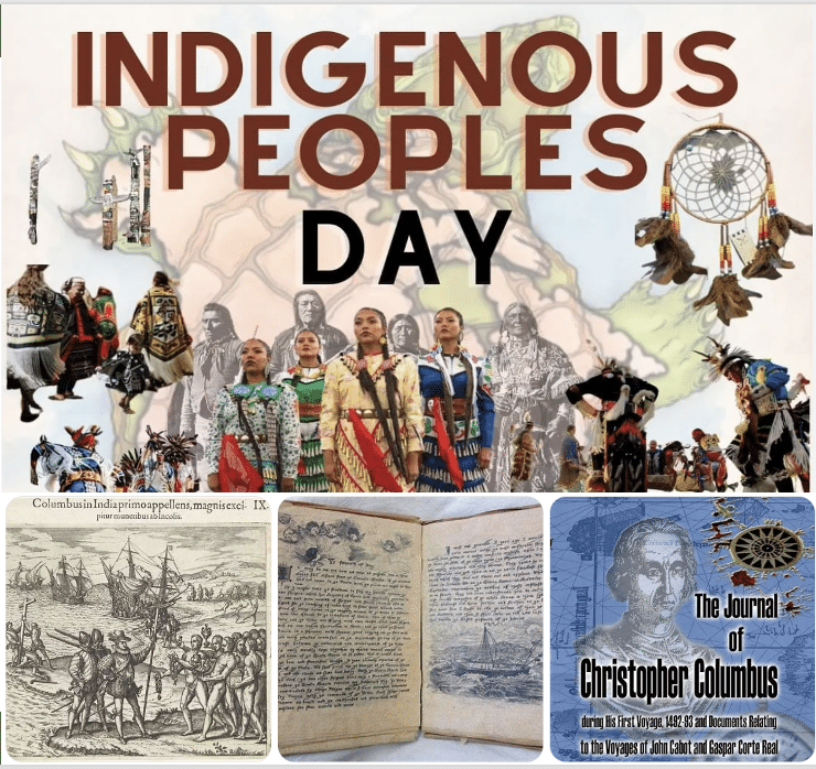 images marking Indigenous Peoples' Day