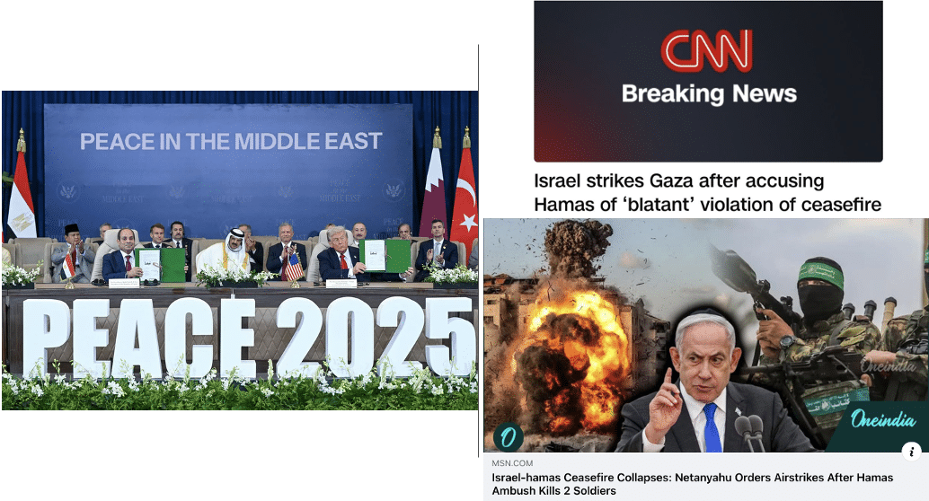 Gaza peace deal violations