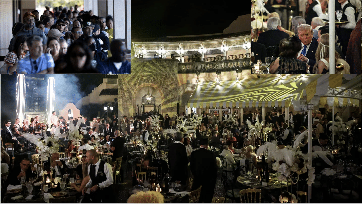 Trump's Halloween party during government shutdown