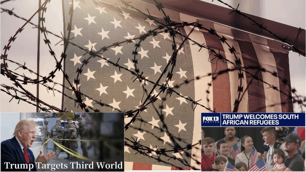 image of Trump banning migrants from Third World countries