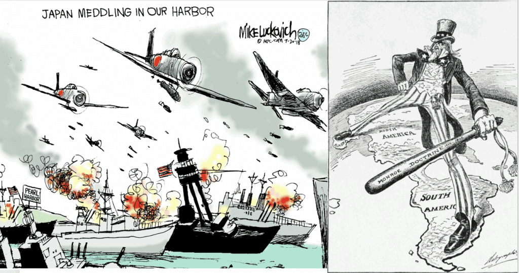 Pearl Harbor Day the Monroe Doctrine and Trumpism