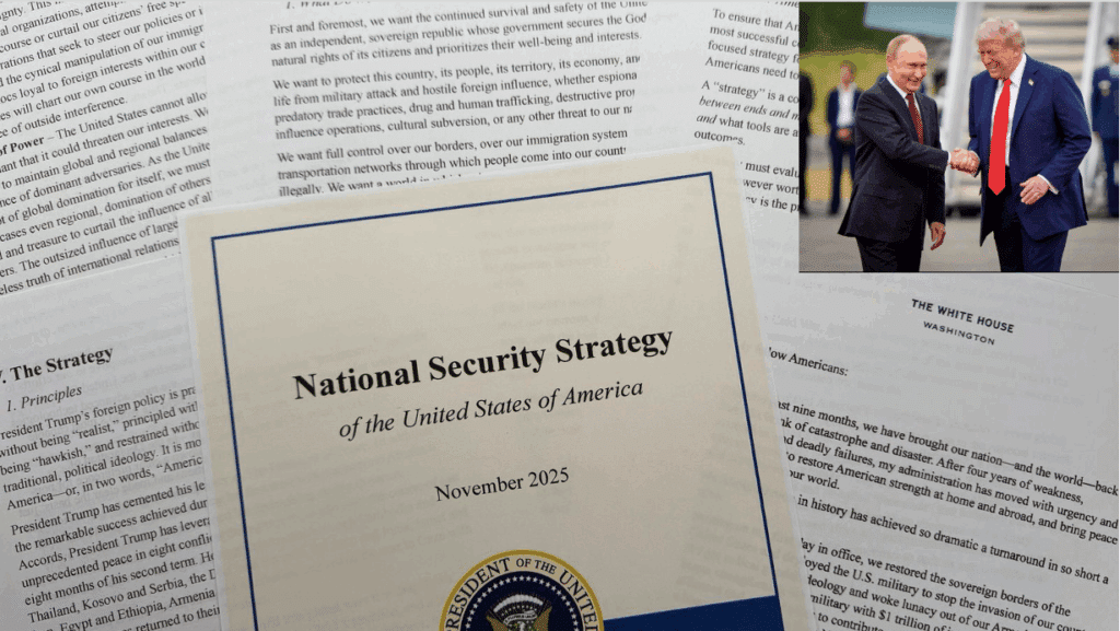 Trump's National Security Strategy and its pro-Putin slant