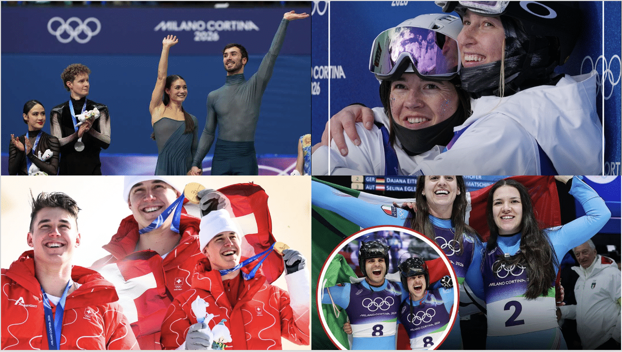 Milano Cortina ice dancing, luge, super g, moguls