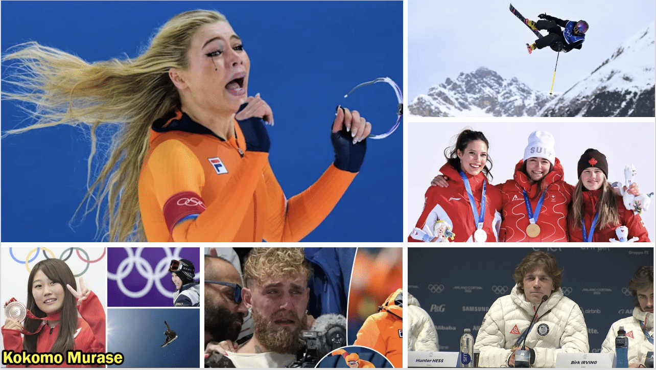 Leerdam, Gremaud, Kokomo, Hess, Jake Paul at Milano Cortina 2026 Olympics
