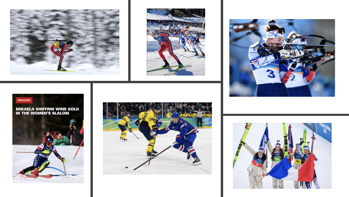 Milano Cortina 2026 day 12 hockey biathlon