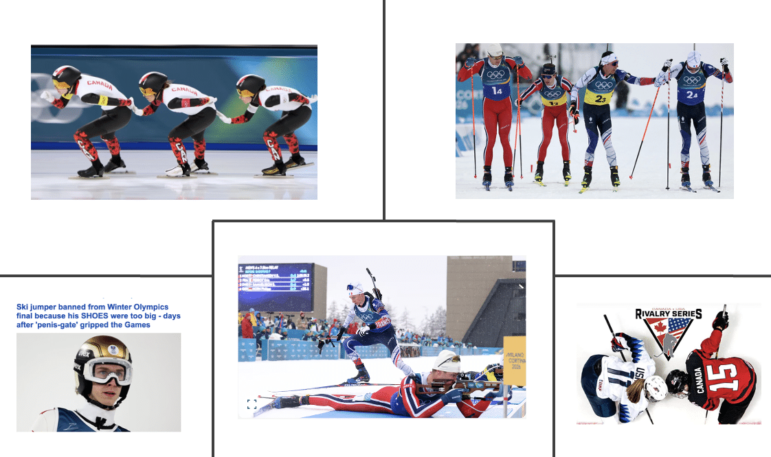 Milano Cortina day 11 biathlon team speed skating ski jumping