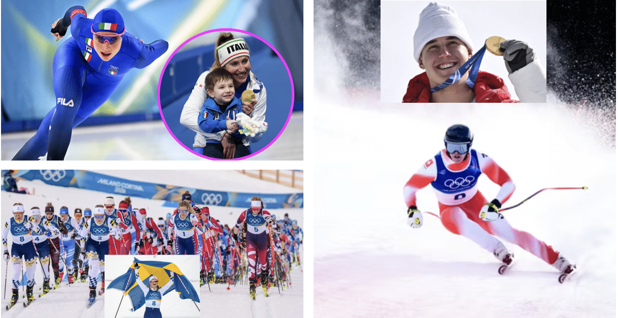 von Allmen, Lollobrigida, Karlsson Milano Cortina