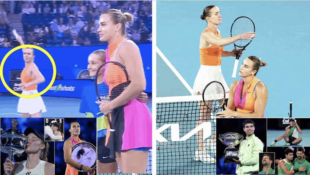 Australian Open Svitolina, Sabalenka, Rybakina, Alcaraz, Djokovic