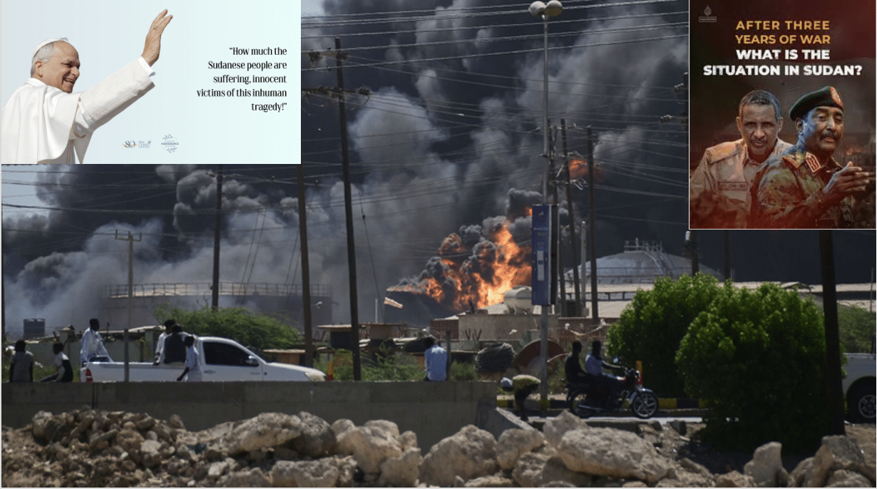 Sudan war and Pope Leo Africa tour