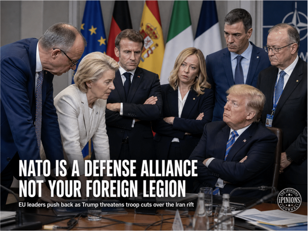 Trump and EU leaders over Iran