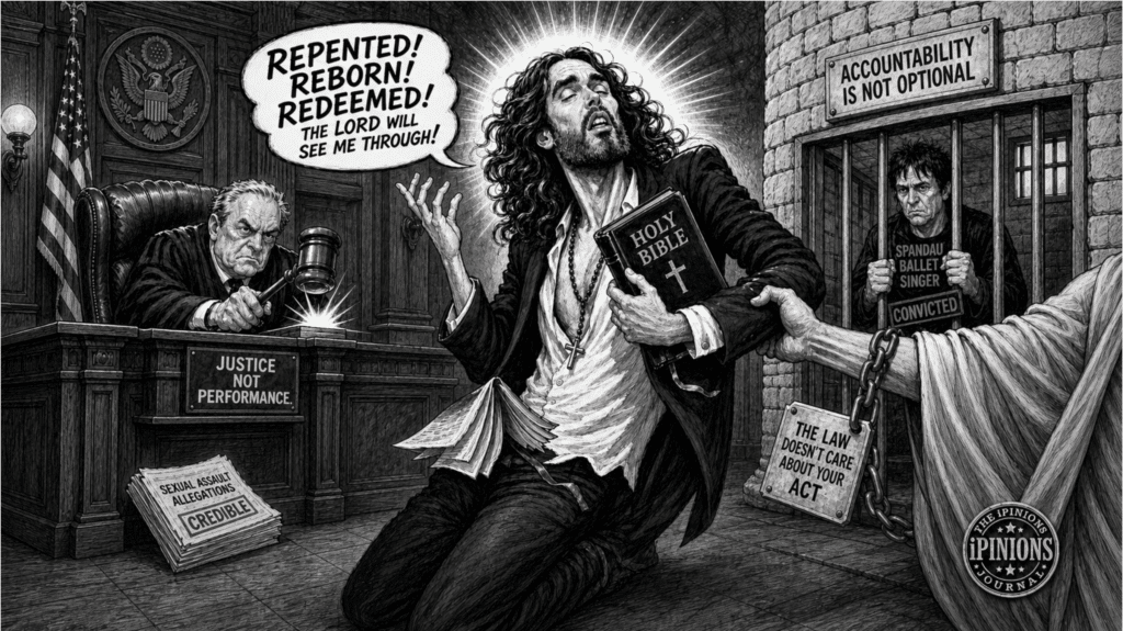 Russell Brand cartoon